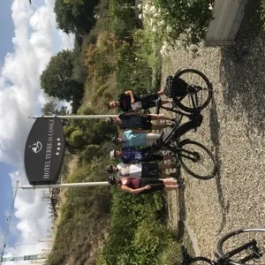 Ride through fortified hamlets
