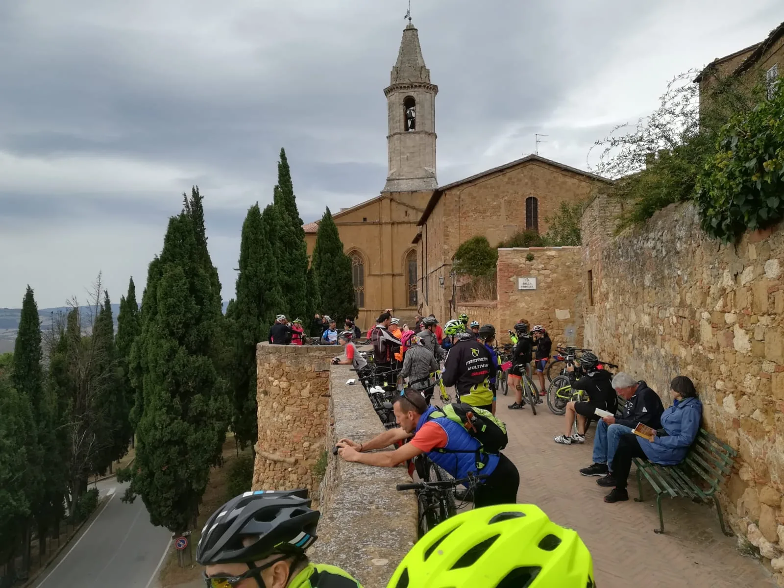 Il percorso della Nova Eroica è gravel