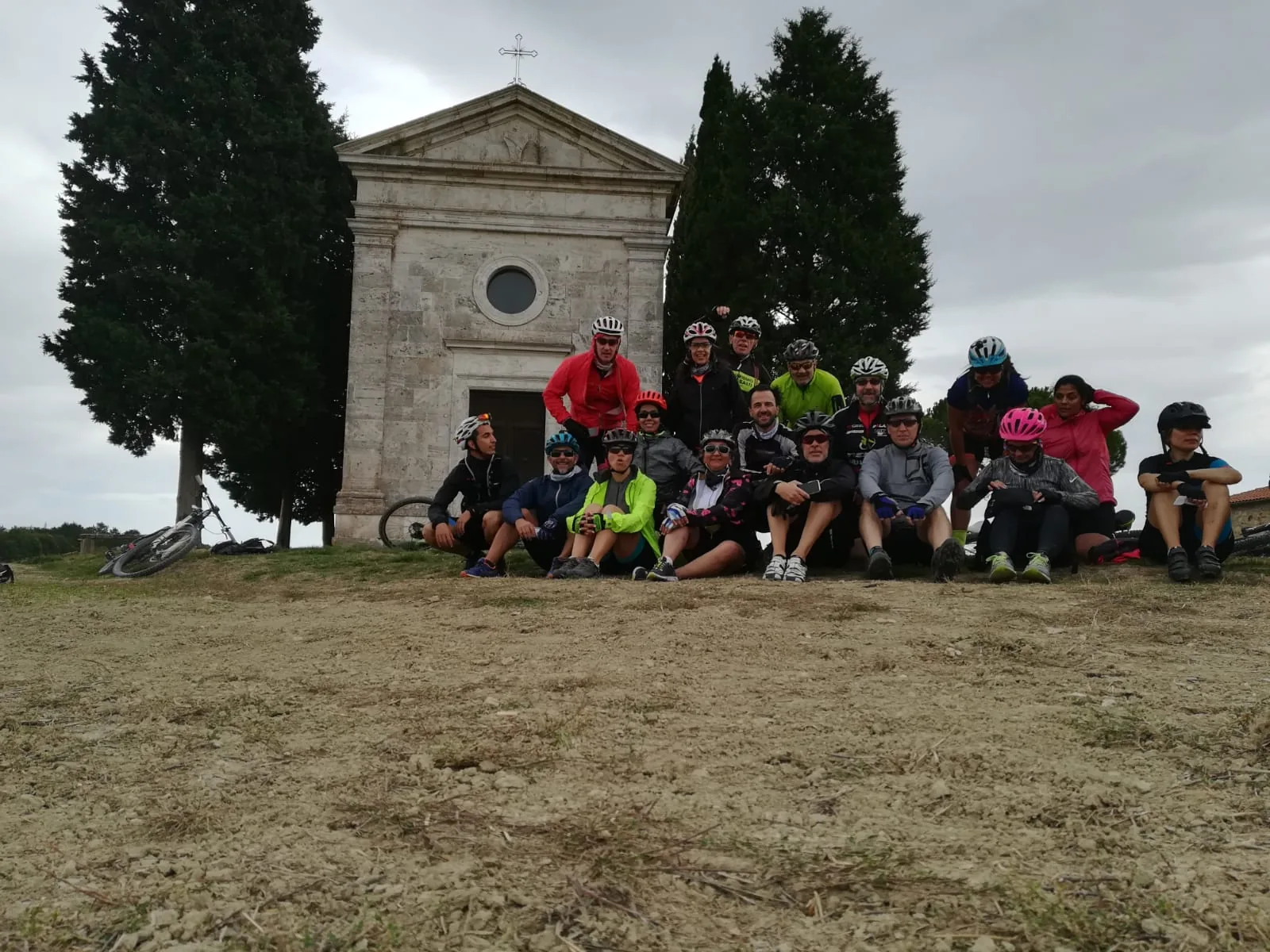 Il percorso della Nova Eroica è gravel