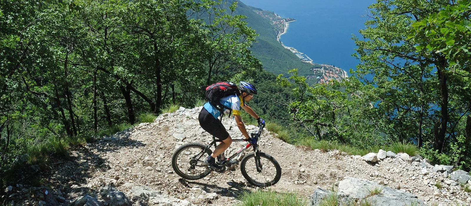 Alla scoperta del Lago di Garda in bici e mountain bike