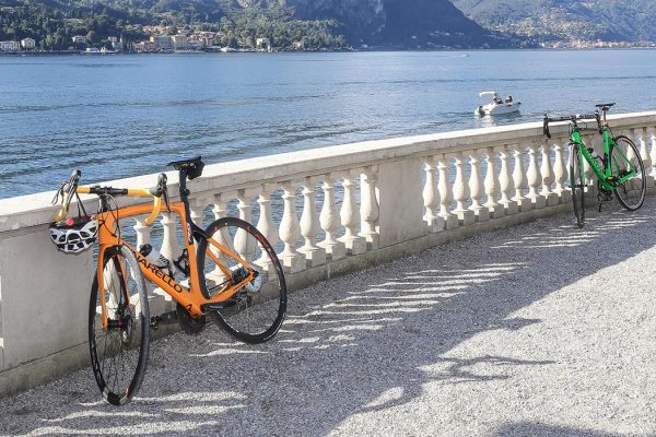 Cycling around Lake Como and Lake Lugano