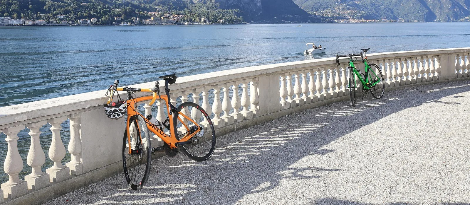 Cycling around Lake Como and Lake Lugano