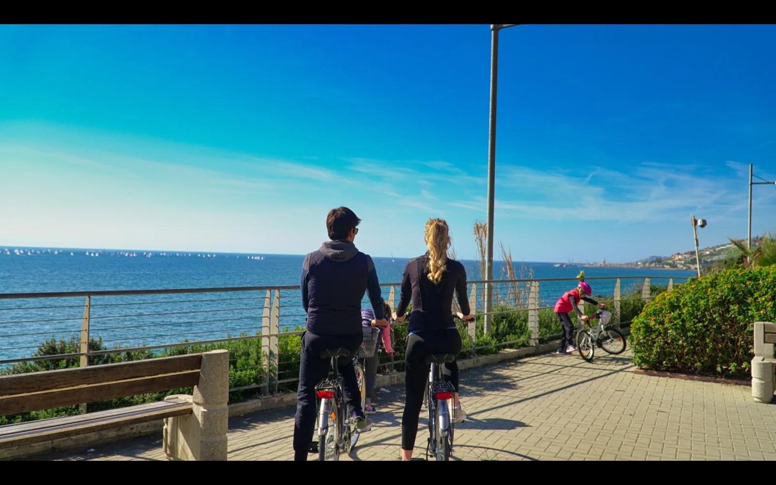 Ciclabile Riviera dei Fiori da Aregai