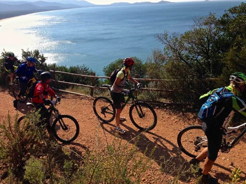 Cala Violina in MTB